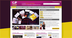 Desktop Screenshot of cjp-diffusion.fr
