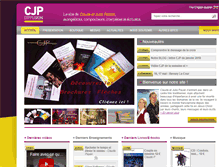 Tablet Screenshot of cjp-diffusion.fr